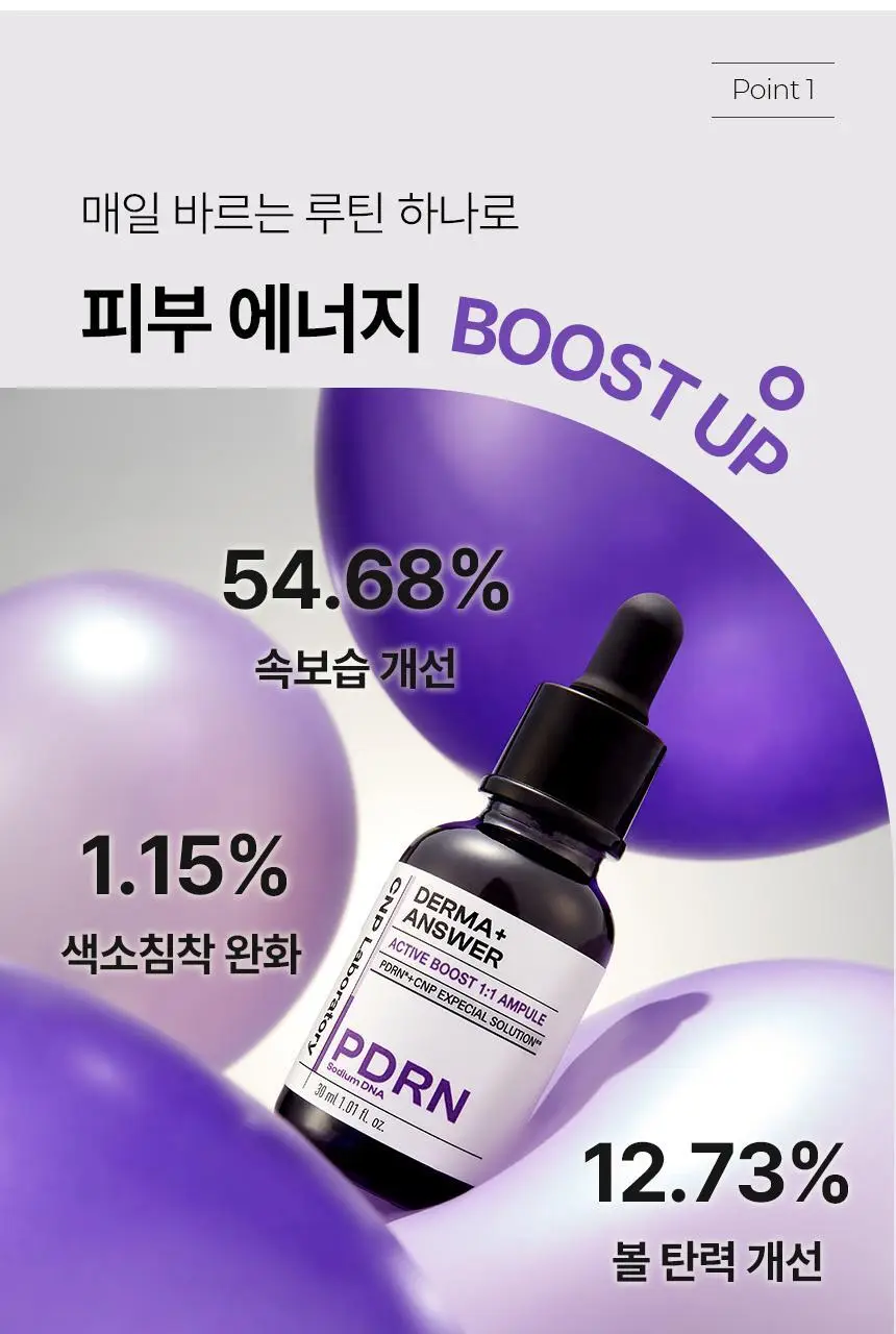 [진정탄력] 차앤박 더마앤서 액티브 부스트 PDRN앰플 30ml 기획 (+15ml 증정) 상세페이지 33
